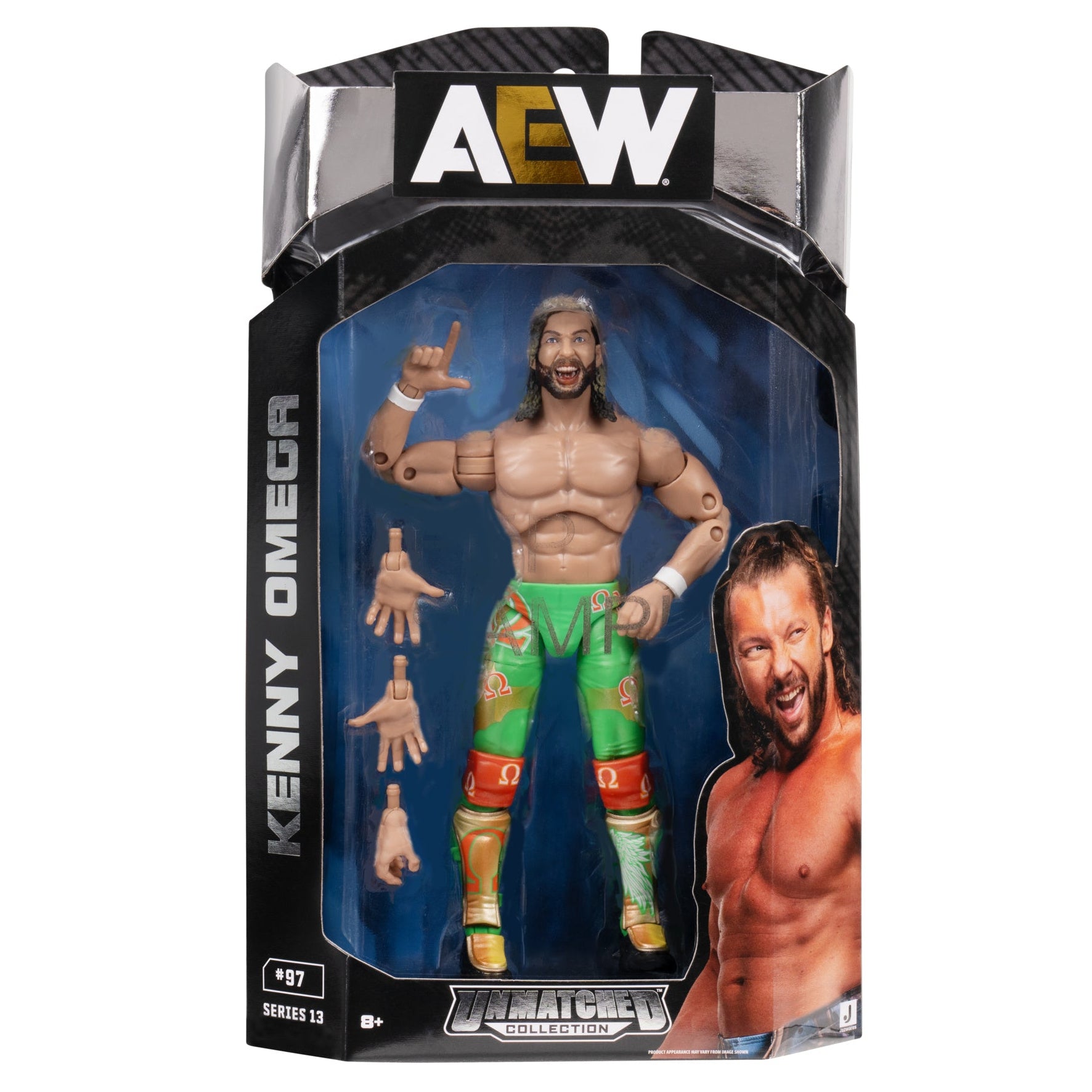 AEW Unmatched 6-Inch Kenny Omega Figure - Image 3
