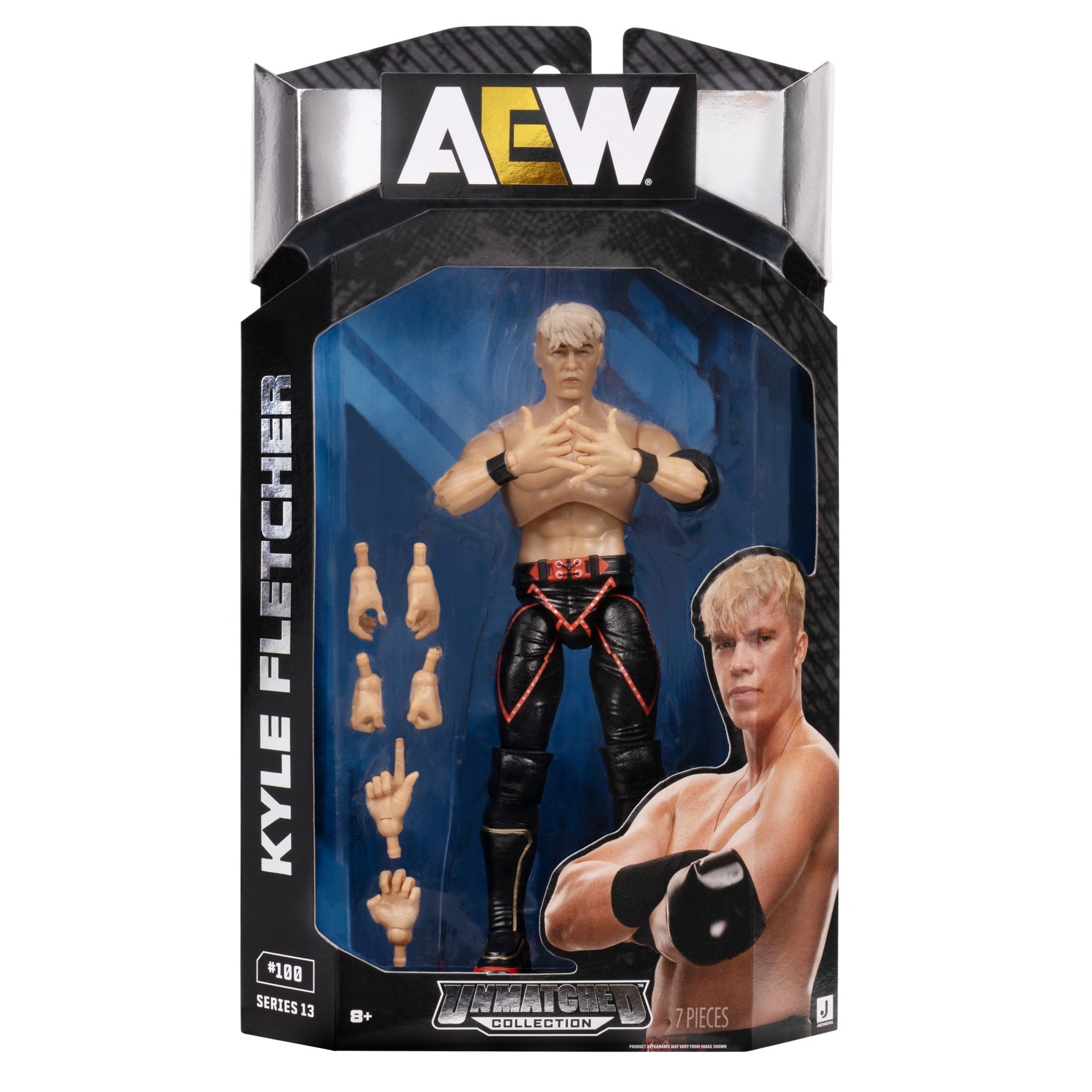 AEW Unmatched 6-Inch Kyle Fletcher Figure - Image 3